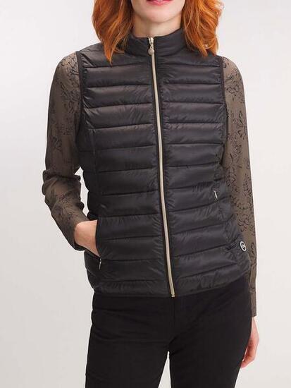 Piumino smanicato rosso da donna TBS Naelisan