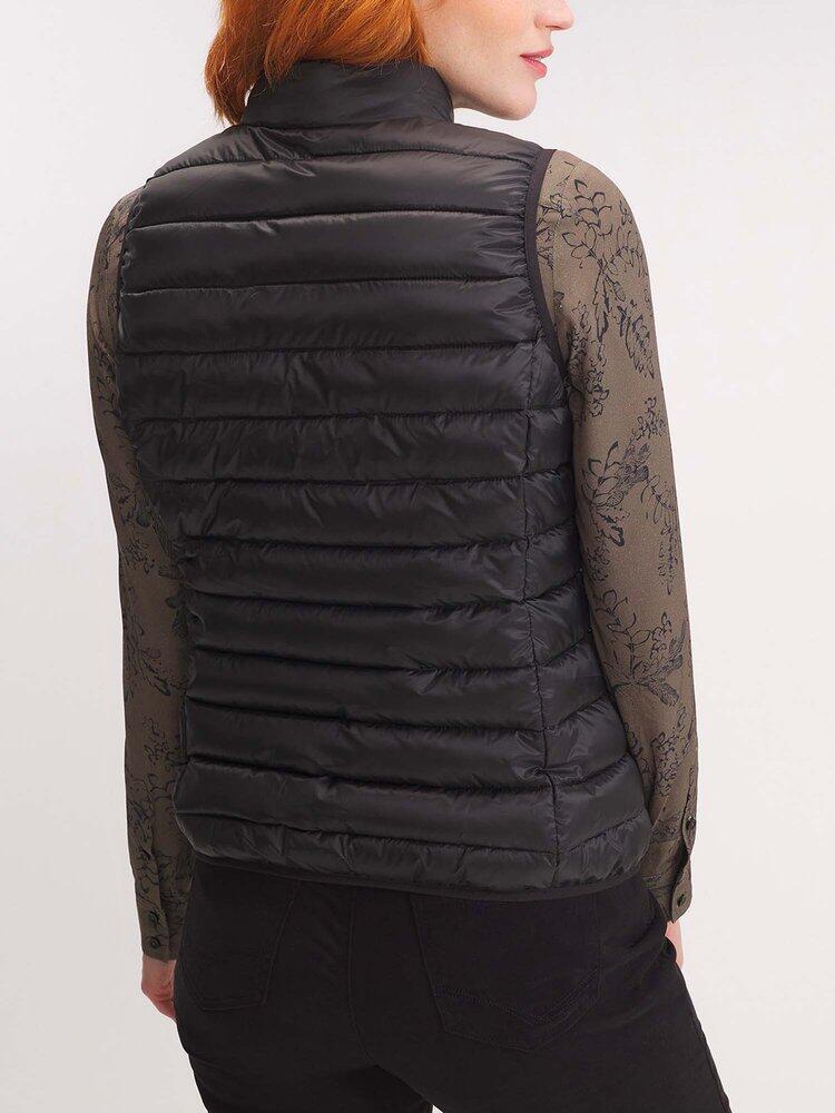 Piumino smanicato nero da donna TBS Naelisan 5/5