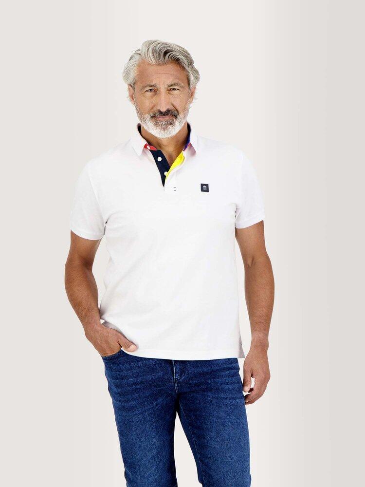 Polo Blanco Hombre TBS CLYDEPOL 2/5