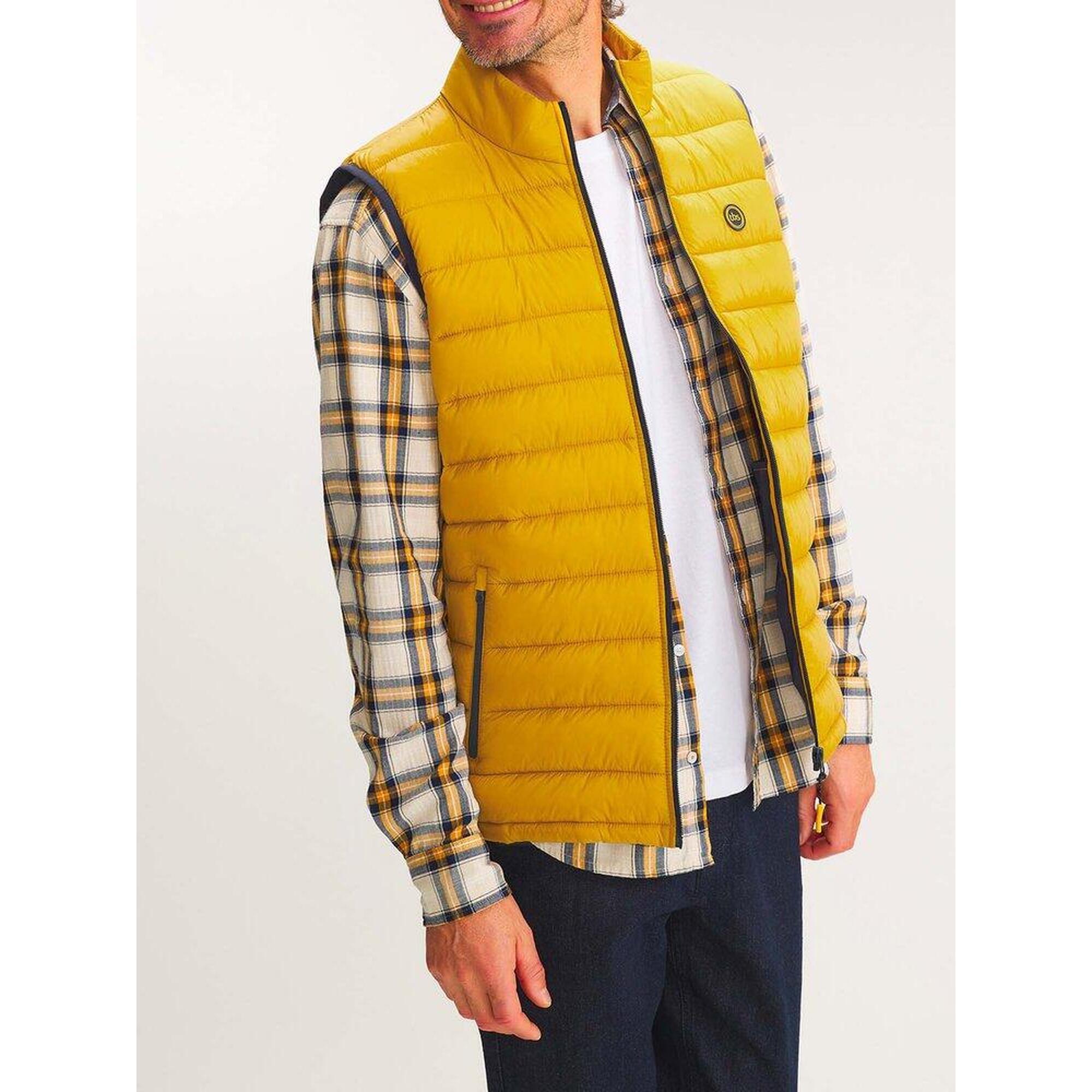 Doudoune Homme - FABIASAN24459 Moutarde