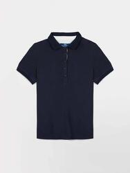 Polo manches courtes Femme - LORETPOL Bleu Marine