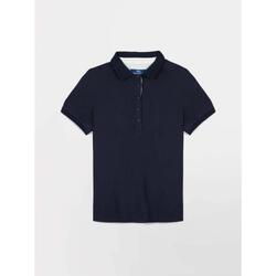 Polo manches courtes Femme - LORETPOL Bleu Marine