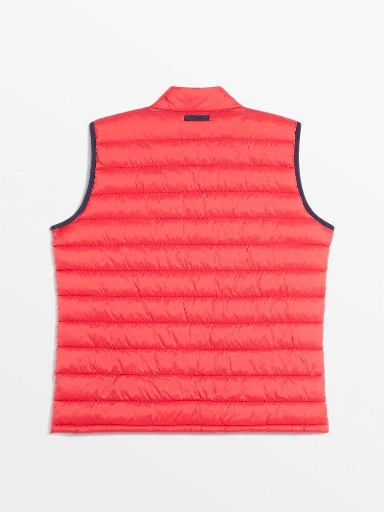 Plumífero sin Mangas Rojo para Hombre TBS Fabian 4/4