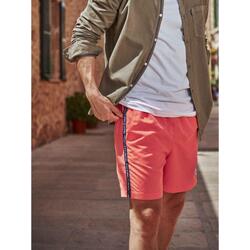 Short de bain made in France Homme - THOMAS Rose/rouge