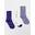 Chaussettes Homme - TRIOFANT140D2 Marine + Blanc + Marine Chine