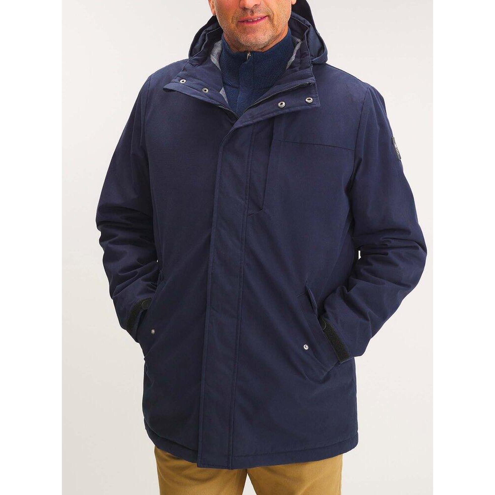 Tbs - Blouson Imperméable Homme - Jafarves Marine - Coupe Vent - Bleu - 48 Xl - Decathlon