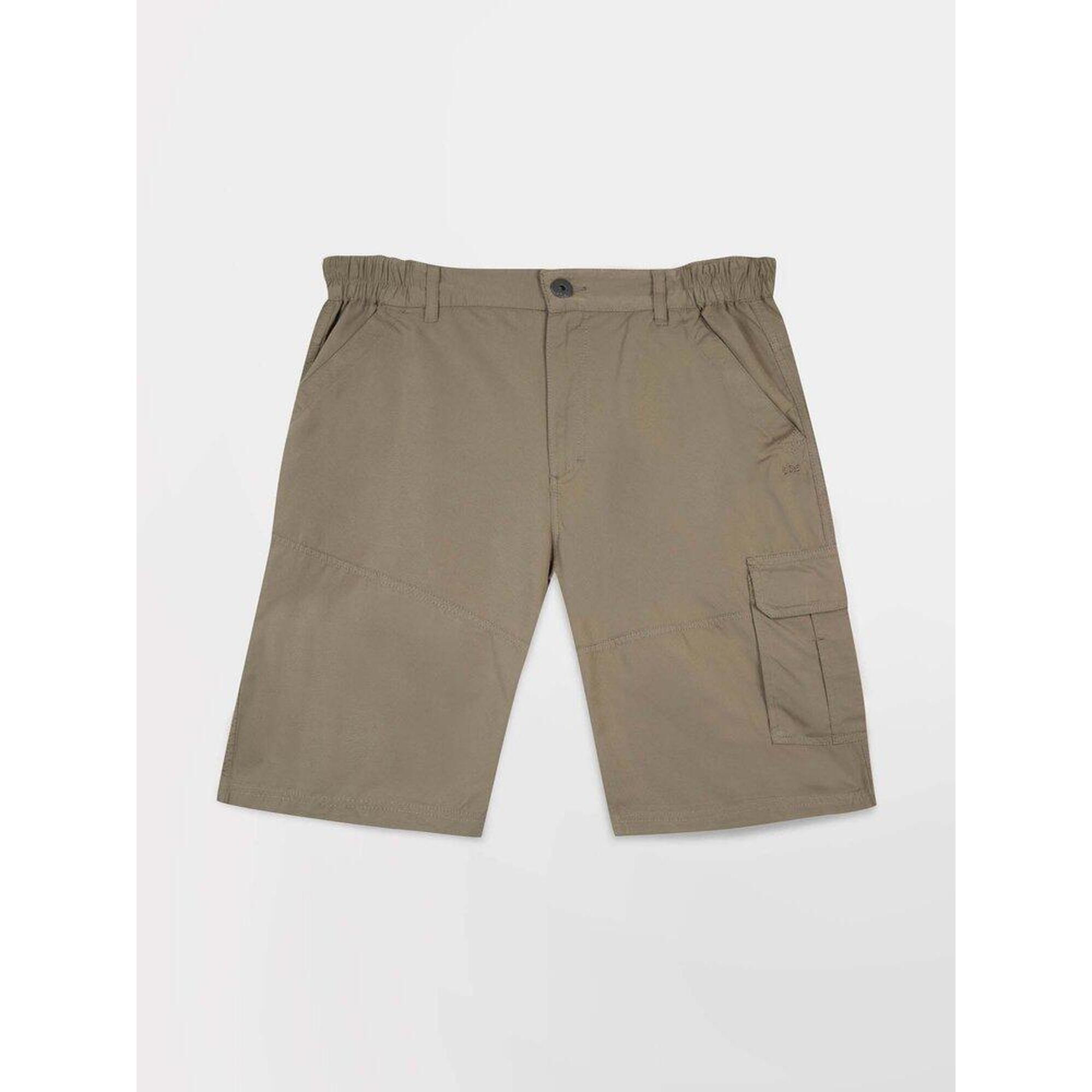 Tbs - Bermuda Homme Ceinture Semi-élastiquée Avec Passants Fuppaber Sauge - Short De Protection - Vert - 42 M/l - Decathlon