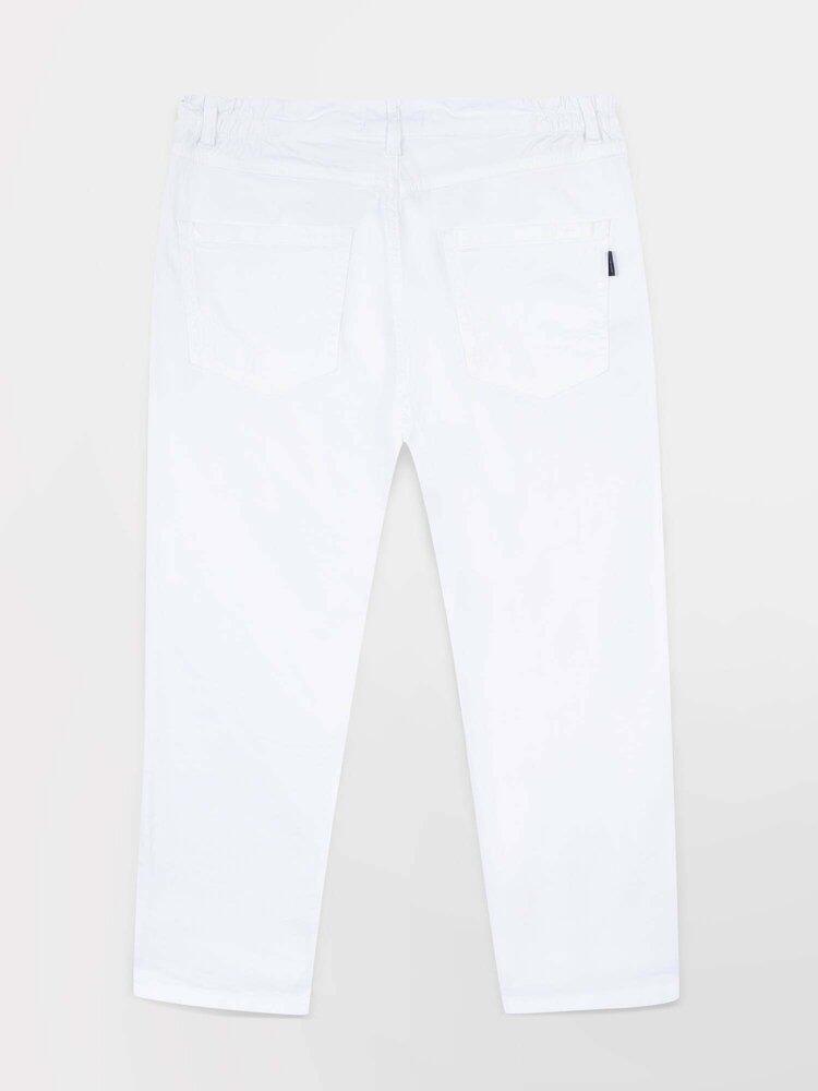 TBS SANTACOR Witte Capri Broek Dames 4/4