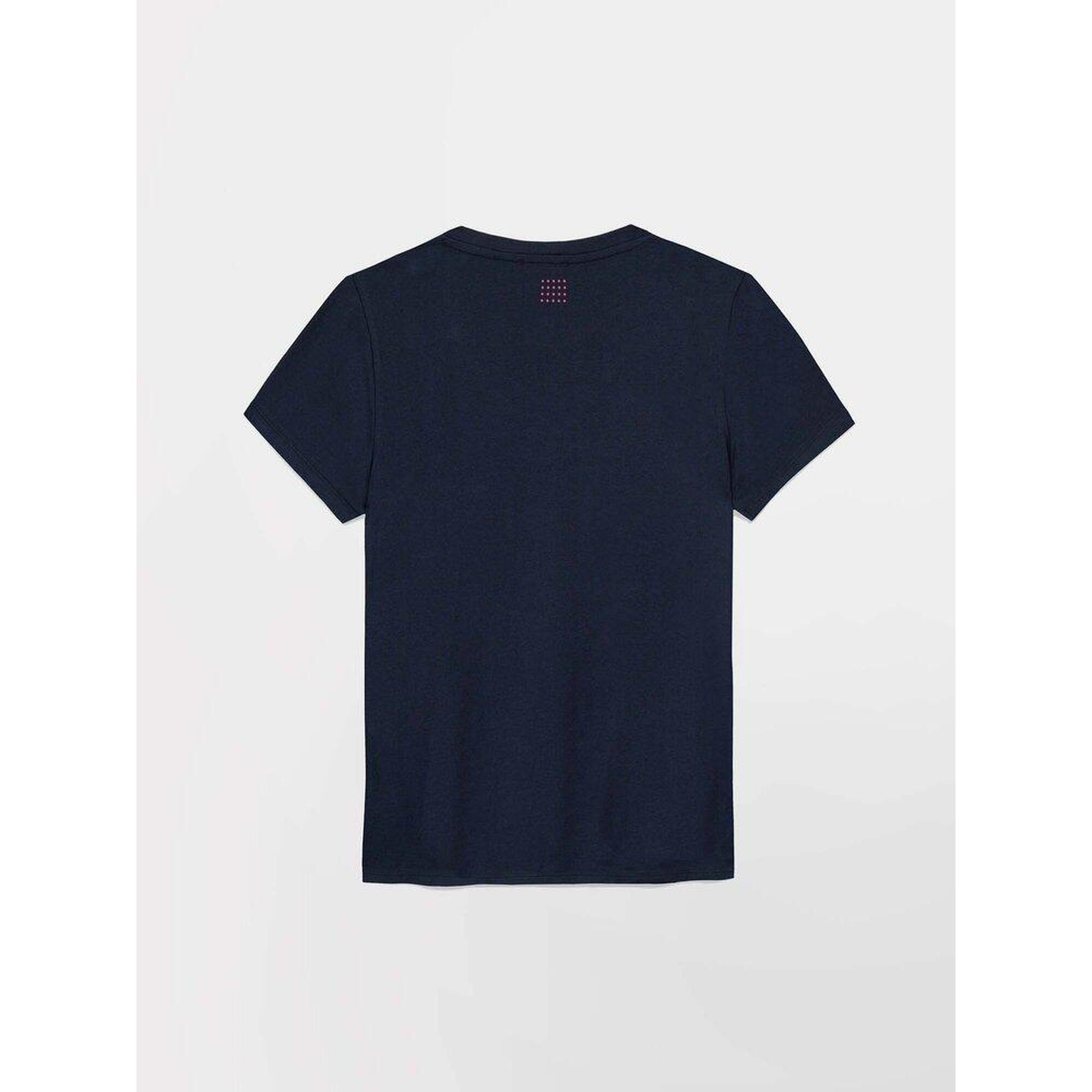 T-shirt manches courtes Femme - FAUSTTEE Navy