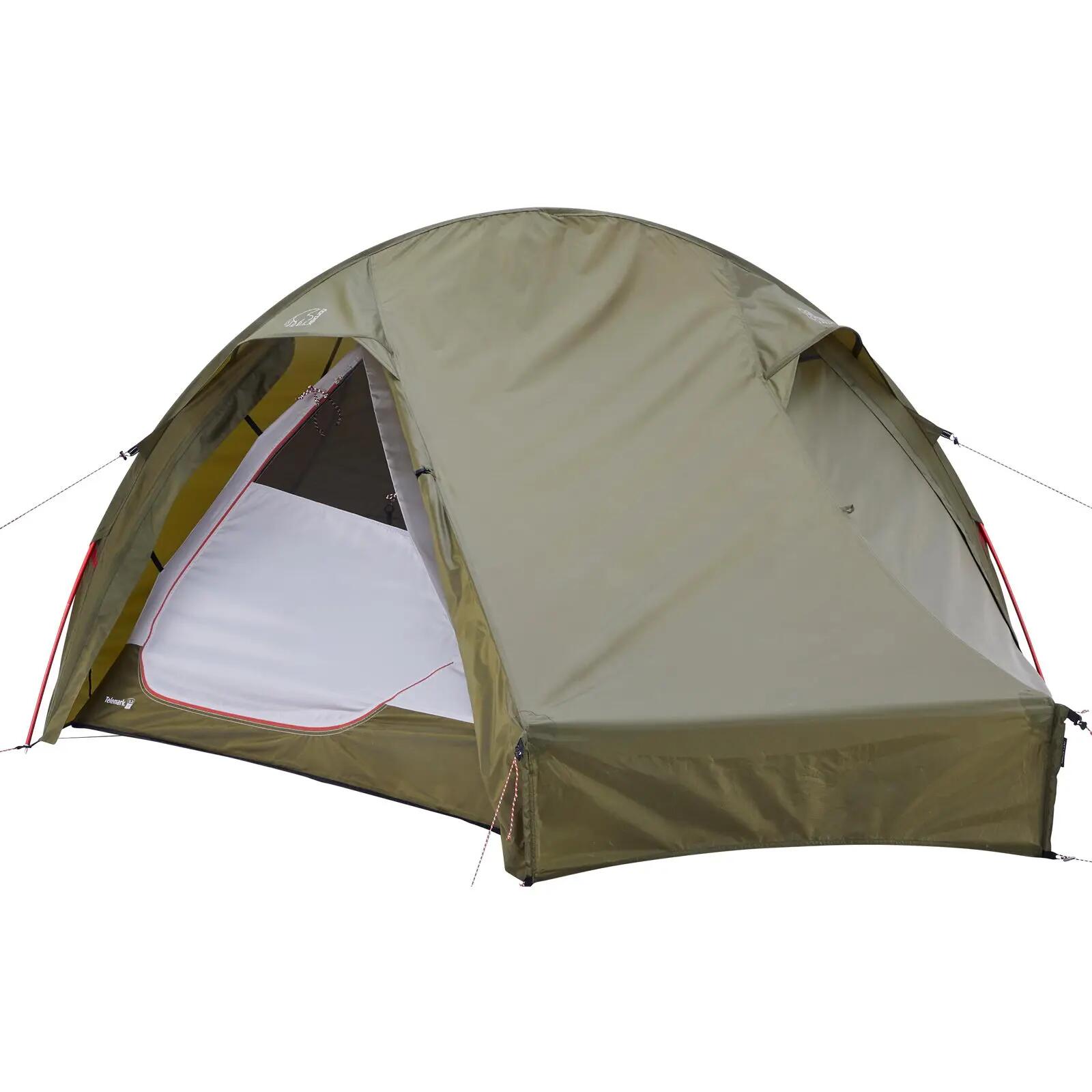 2 Personen Zelt Telemark 2.2 PU dark olive 5/7