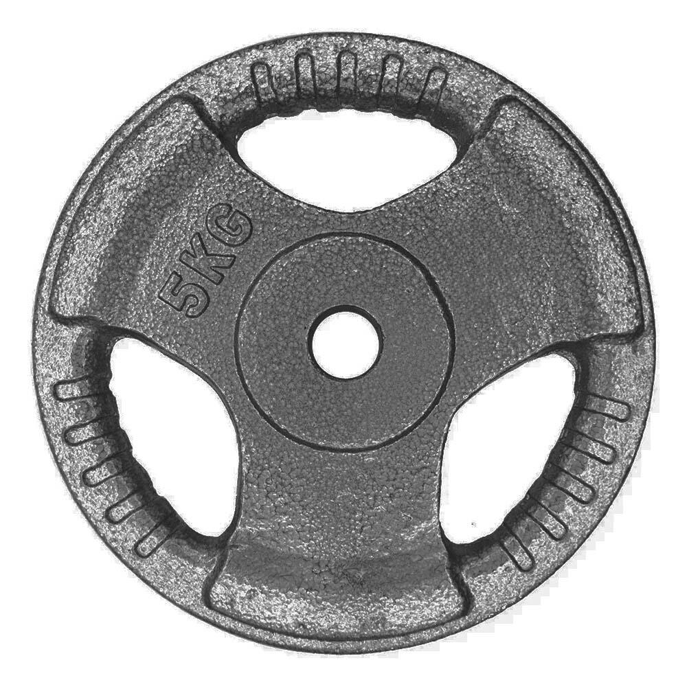 Disco musculação c/pega 5kg (30mm)
