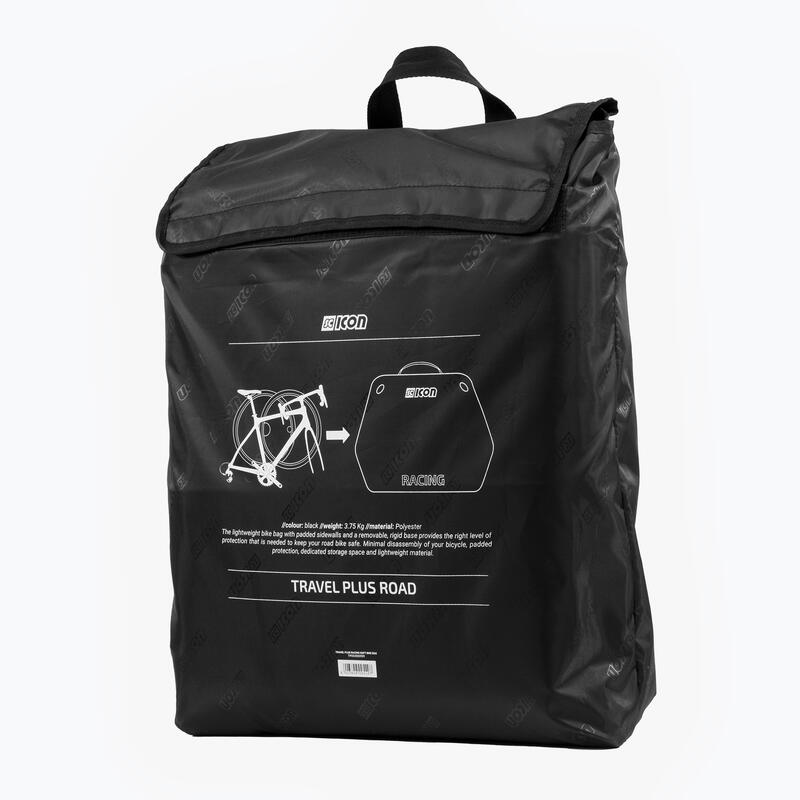 Soft Bicycle Bag - Travel Plus (zwart)