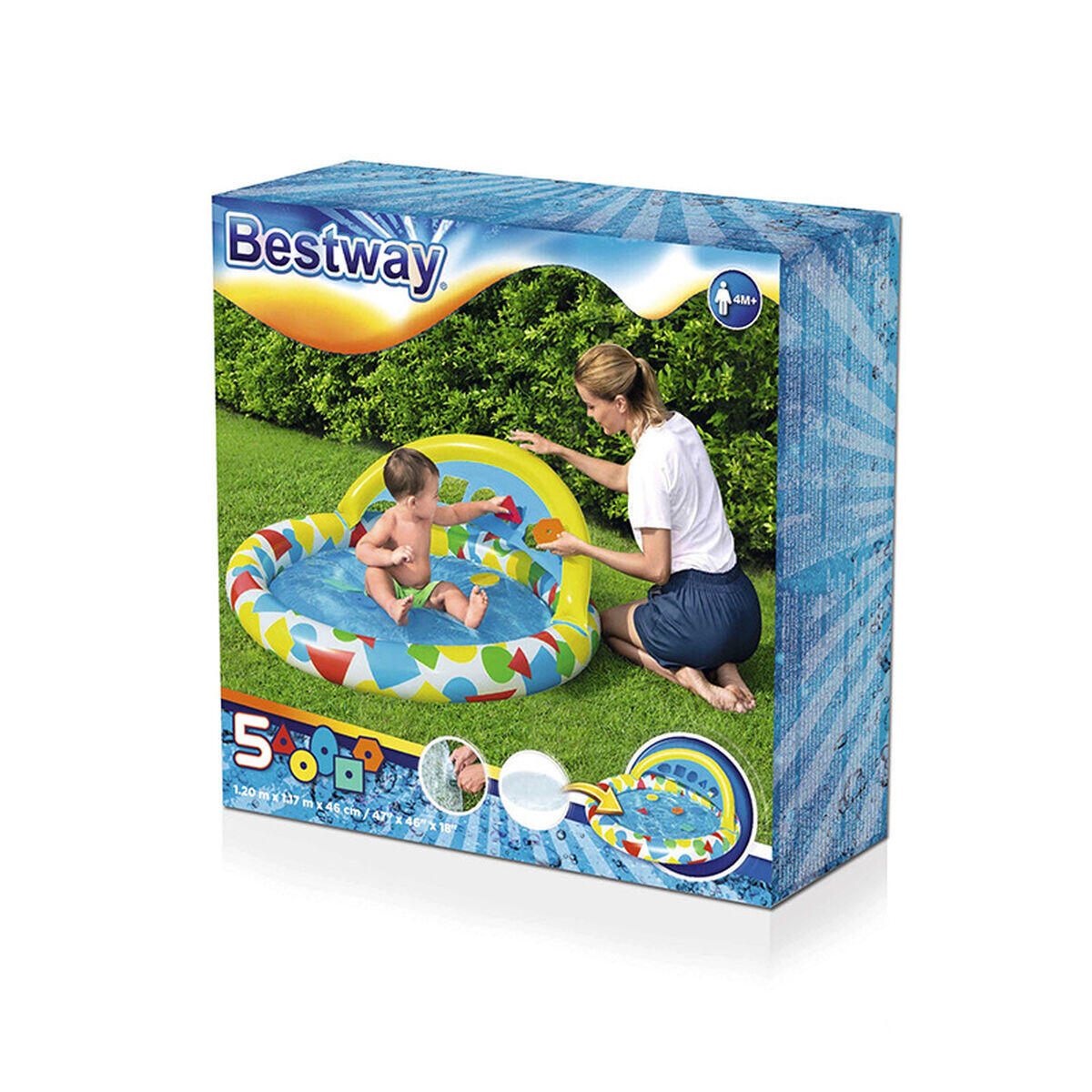 Piscina Hinchable para Niños Bestway + 4 Meses 4/6