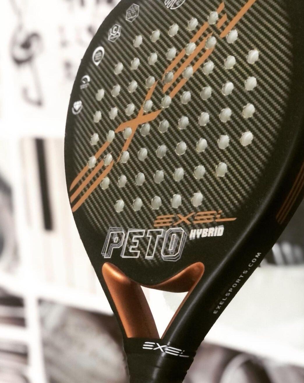 PETO HYBRID padelracket 3/5