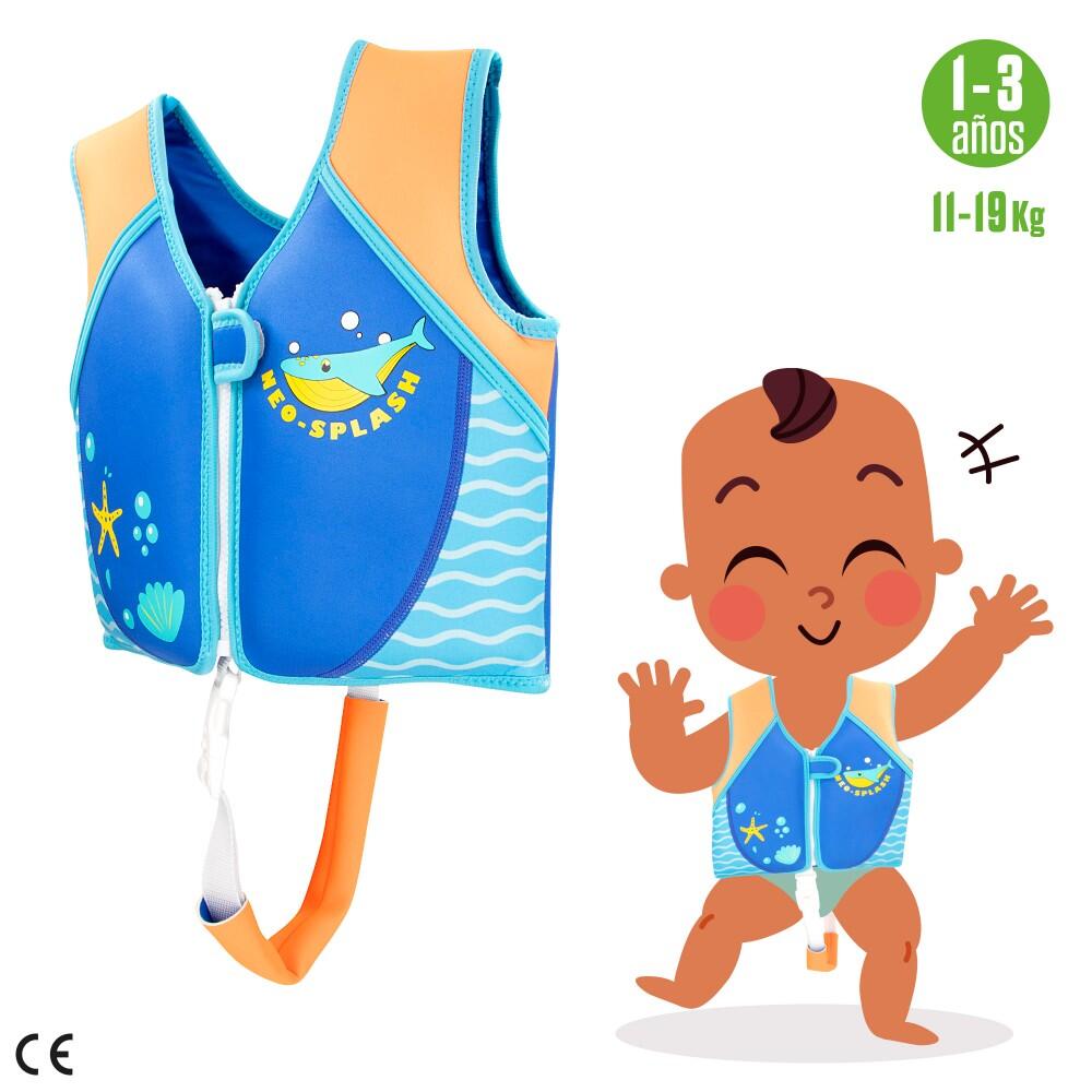 Aqua Sport Chaleco flotador bebé ajustable 11-19 kg 4/7