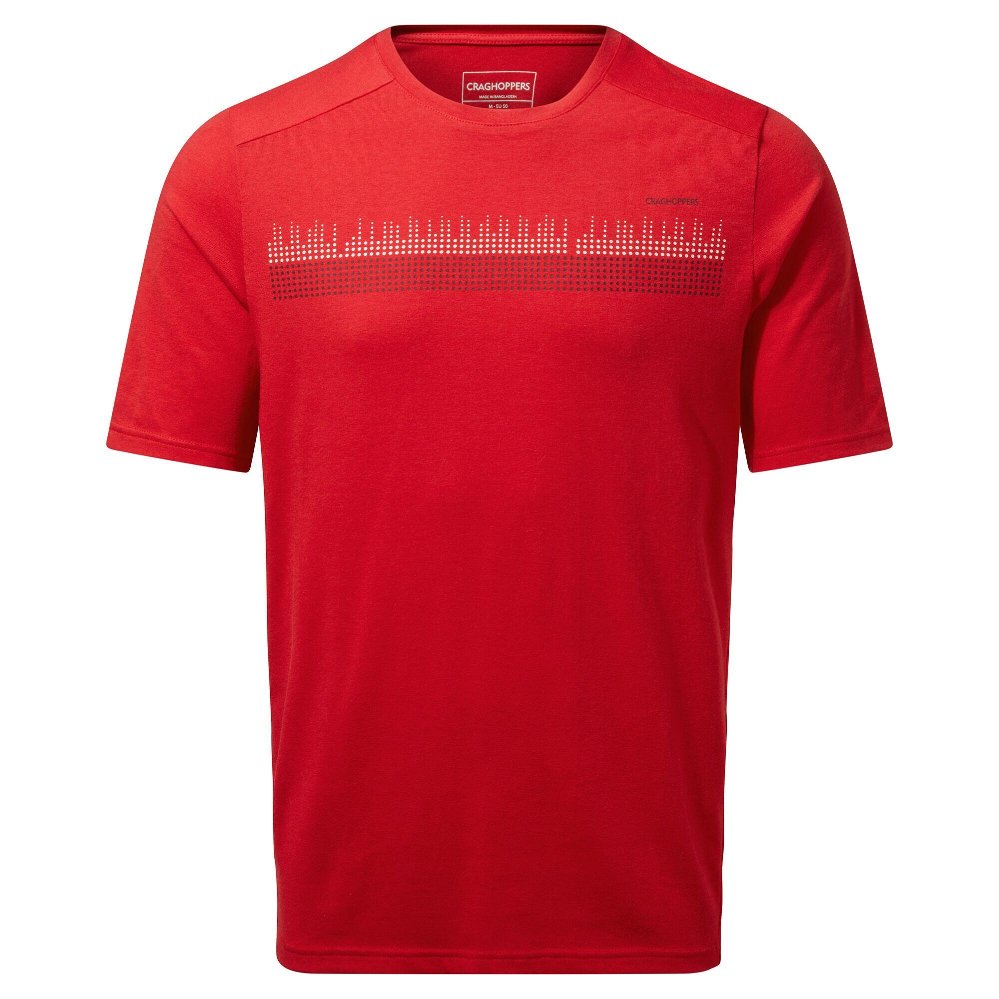CRAGHOPPERS Dynamic Short Sleeved T-Shirt Sriracha Red