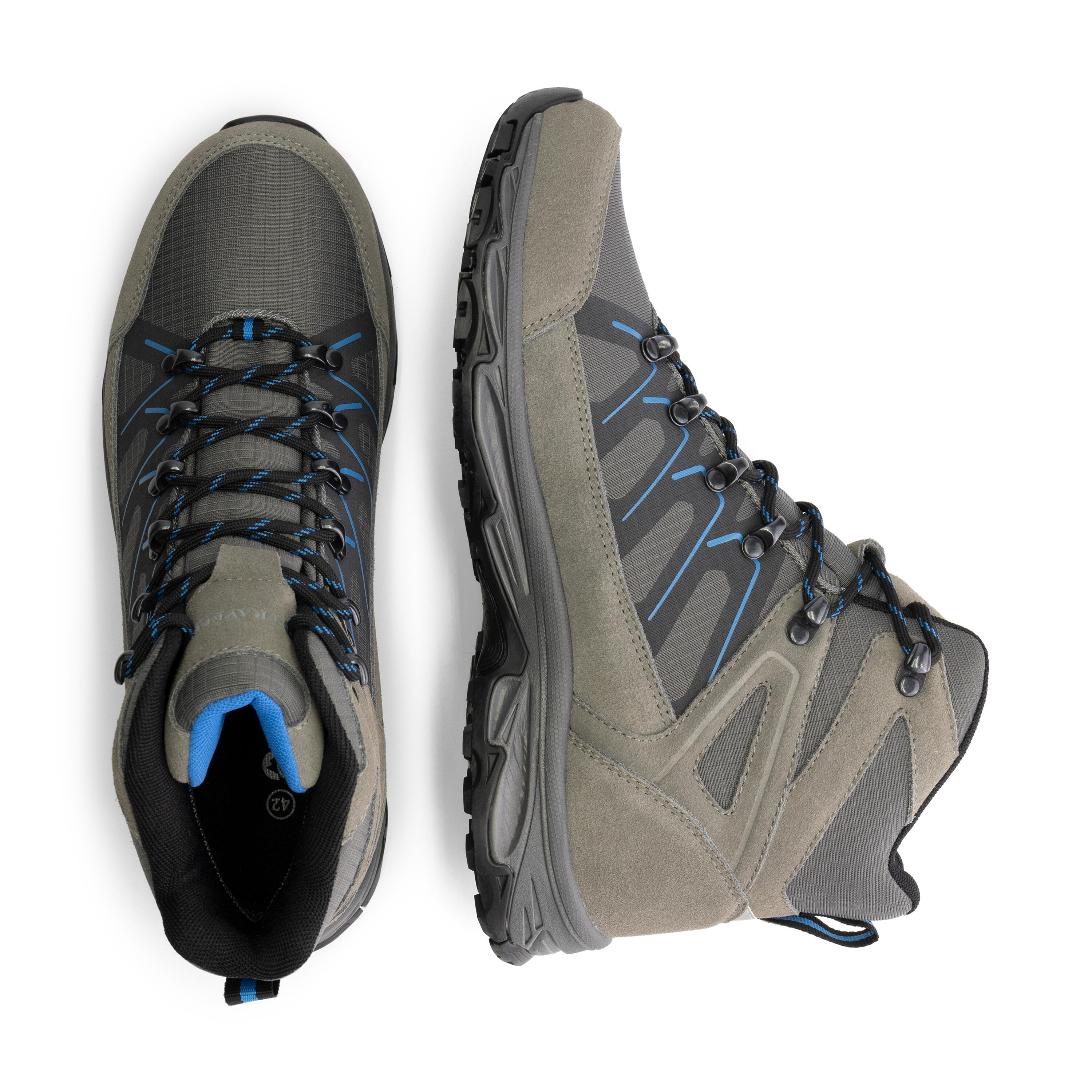 Gudhjem Hombre - Zapatillas de senderismo medias - Gris 4/7