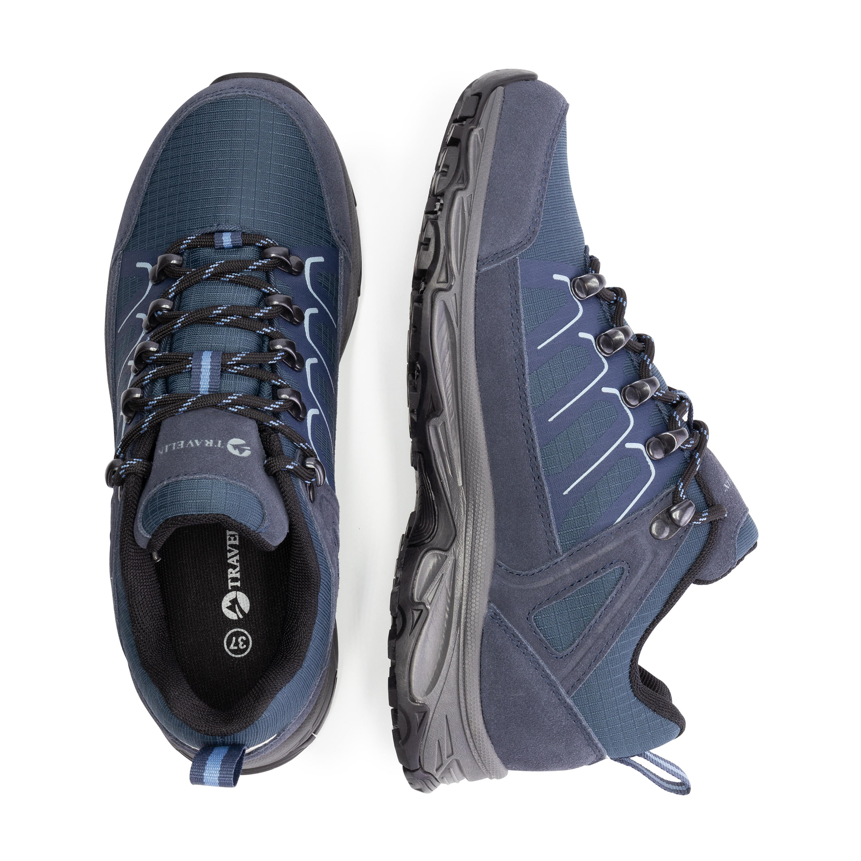 Lonstrop Donna - Scarpe da trekking basse - Impermeabile - Blu 4/7