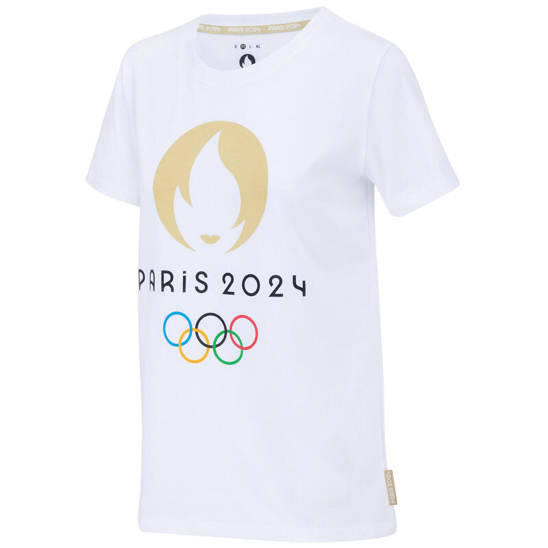 T-shirt femme JO PARIS 2024 Jeux Olympiques et Paralympiques