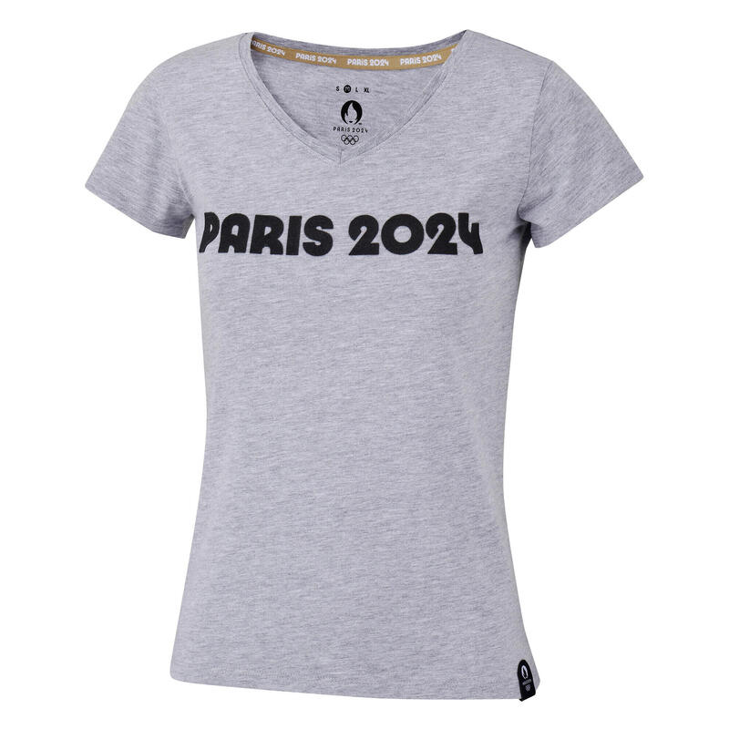 T-shirt femme JO PARIS 2024 Jeux Olympiques et Paralympiques