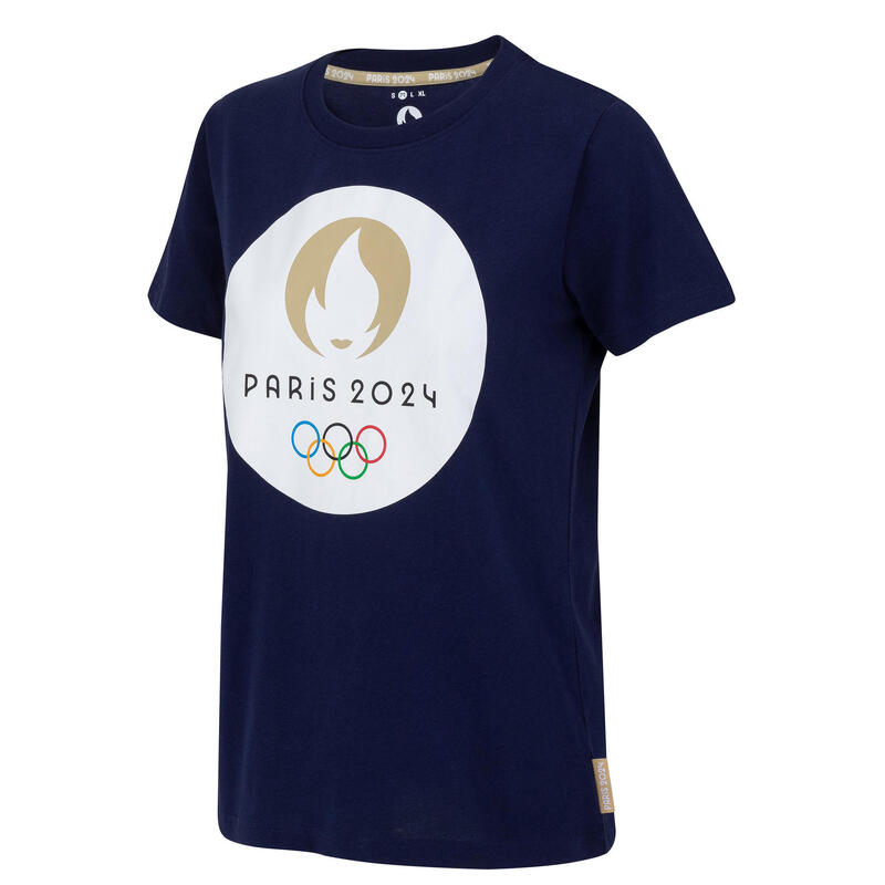 T-shirt femme JO PARIS 2024 Jeux Olympiques et Paralympiques