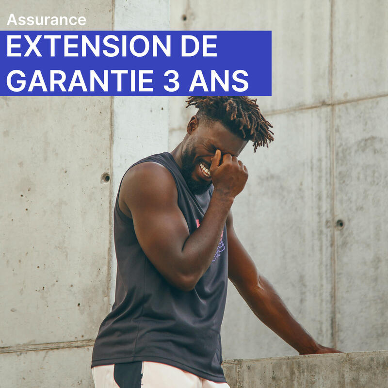 Extension de garantie matériel de fitness à plus de 1500 euros - 3 ans