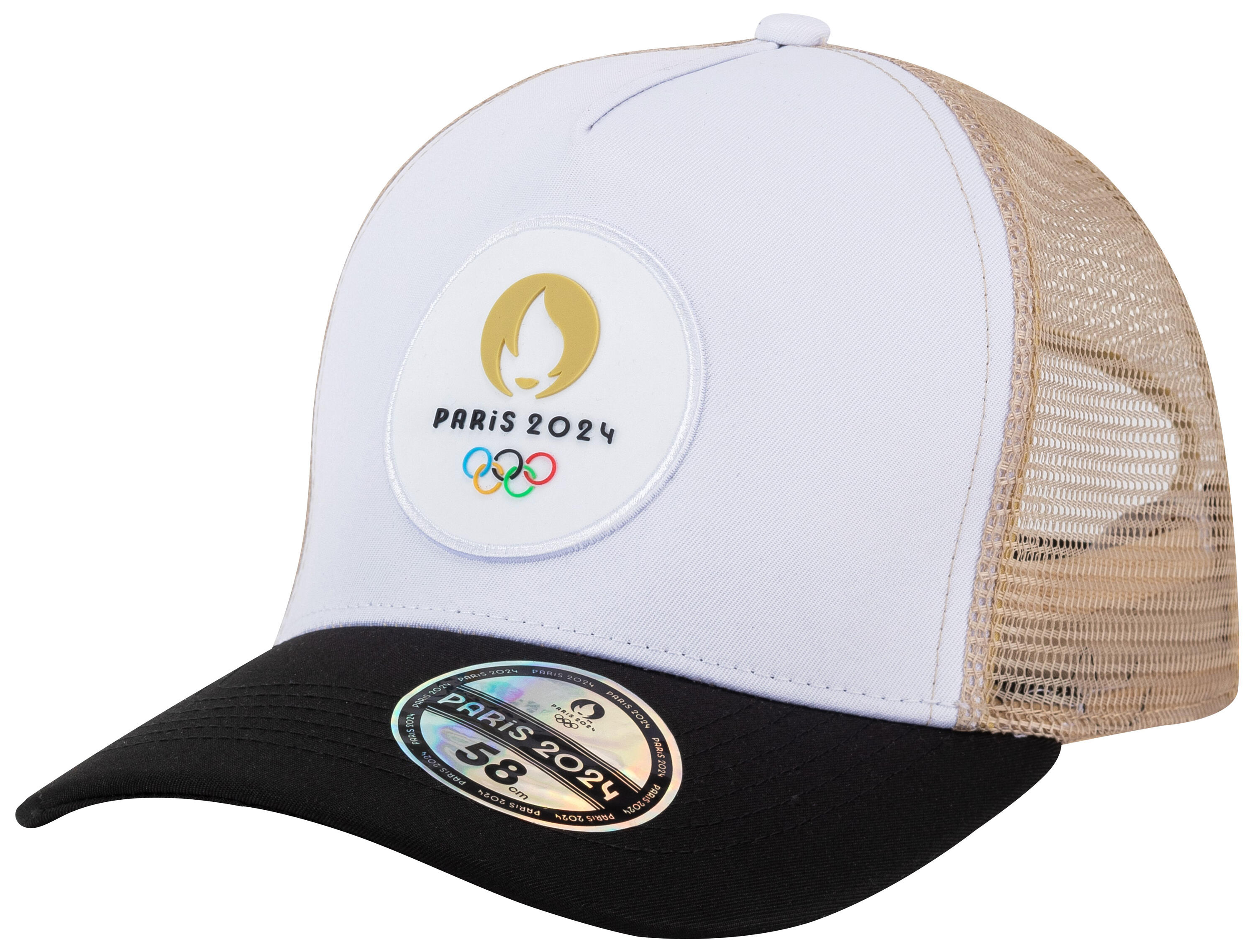 Casquette JO PARIS 2024 - Jeux Olympiques et Paralympiques 1/2