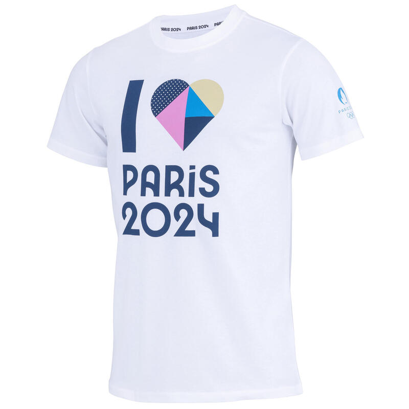 T-shirt JO I Love PARIS 2024 - Jeux Olympiques et Paralympiques