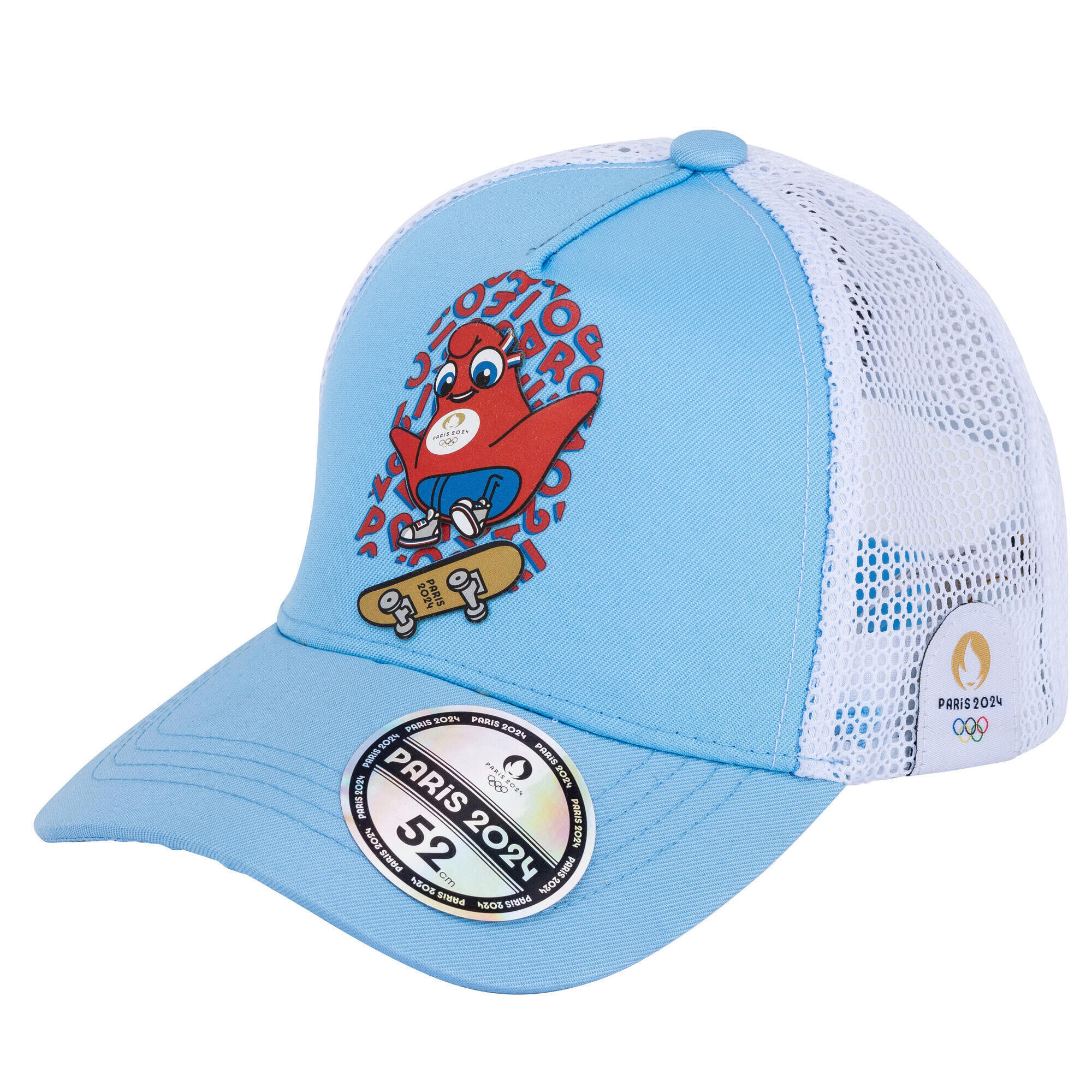 Casquette Officielle Jeux Olympiques Paris 2024 - Taille Réglable Adulte