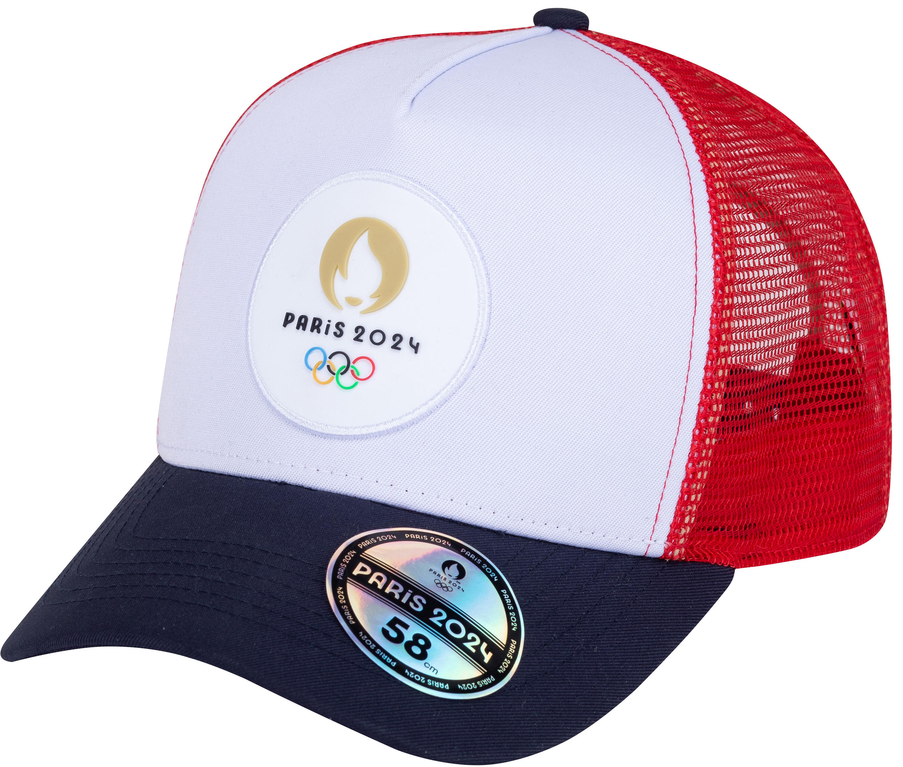 Casquette JO PARIS 2024 - Jeux Olympiques et Paralympiques 1/2