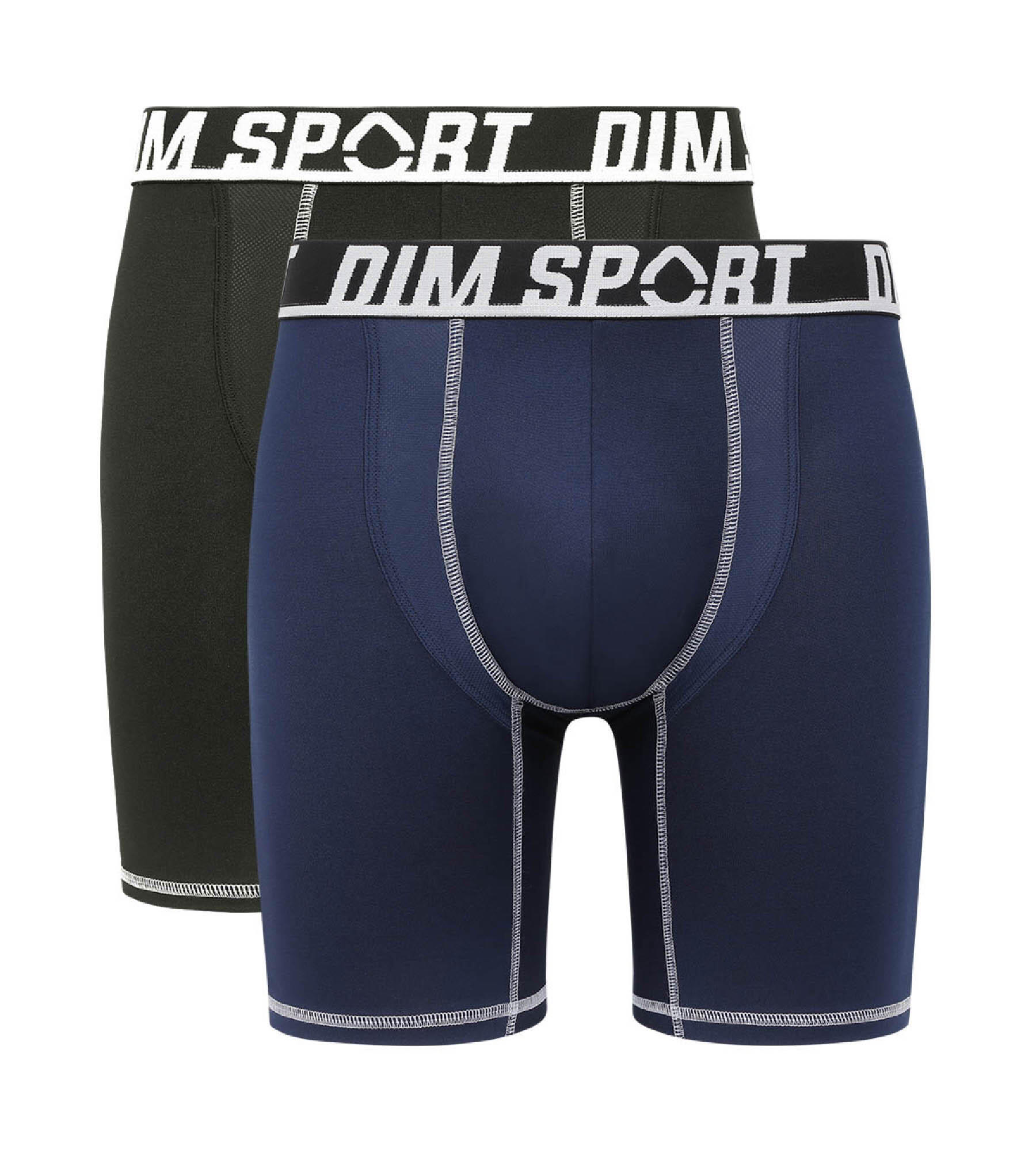 Conjunto de 2 Boxers Longos DIM Microfibre Sport 4/7