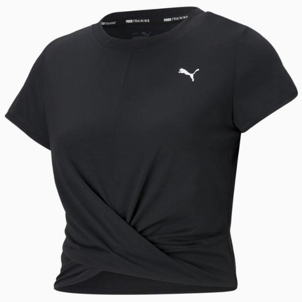 T -shirt de treino core Mulher PUMA TRAIN TWISTED. PRETO 3/3