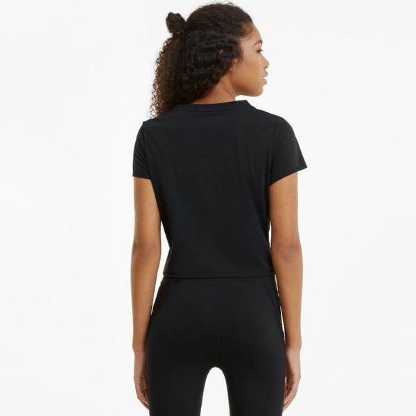 T -shirt de treino core Mulher PUMA TRAIN TWISTED. PRETO 2/3