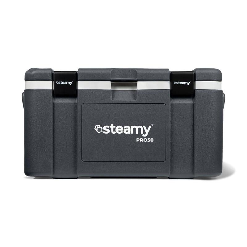 Steamy Pro 50 Nevera Portátil, 50L, Gris