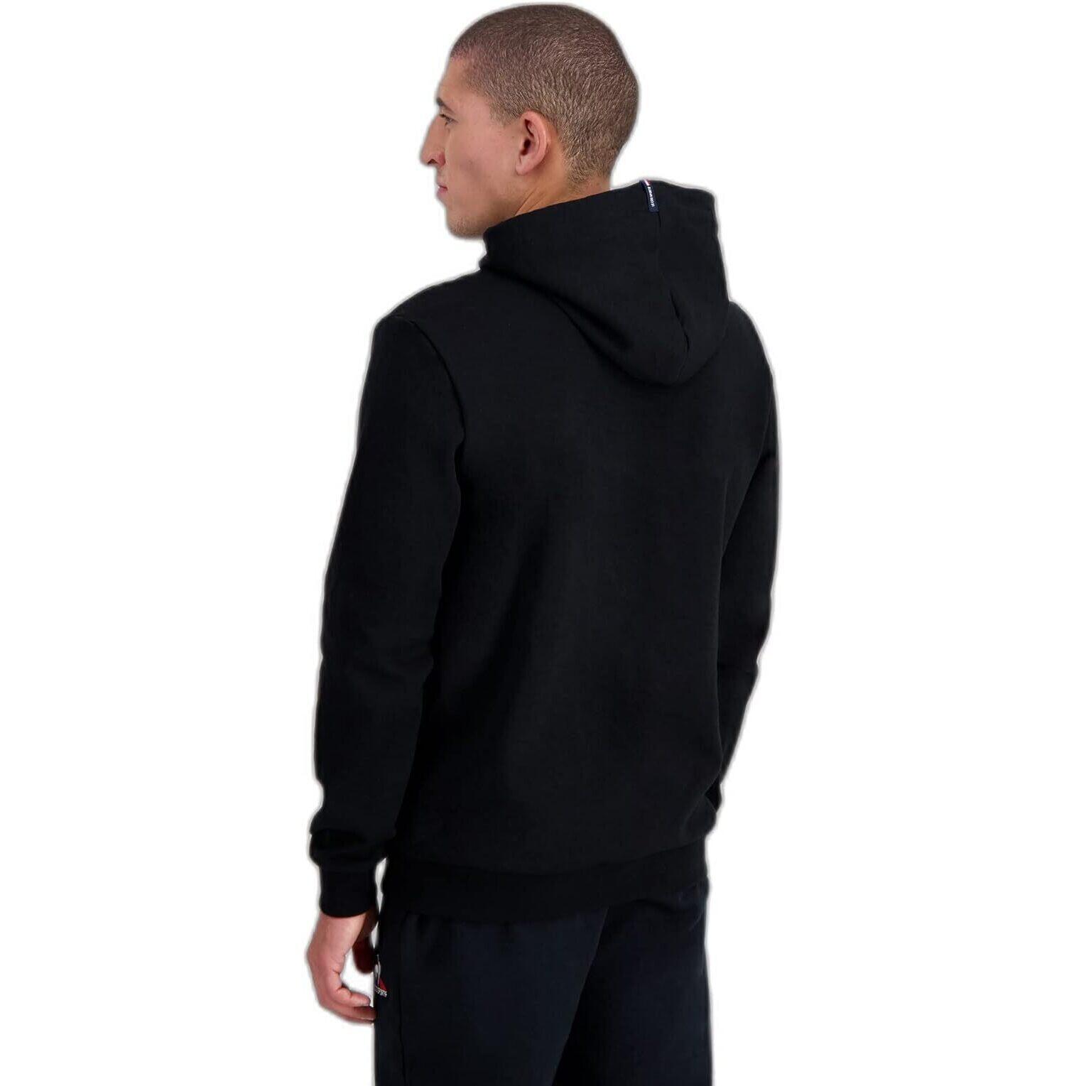 Haube Le Coq Sportif Ess Hoody No2, Schwarz, Herren 5/5