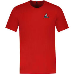 T-shirt Le Coq Sportif Ess Tee Ss, Rouge, Hommes