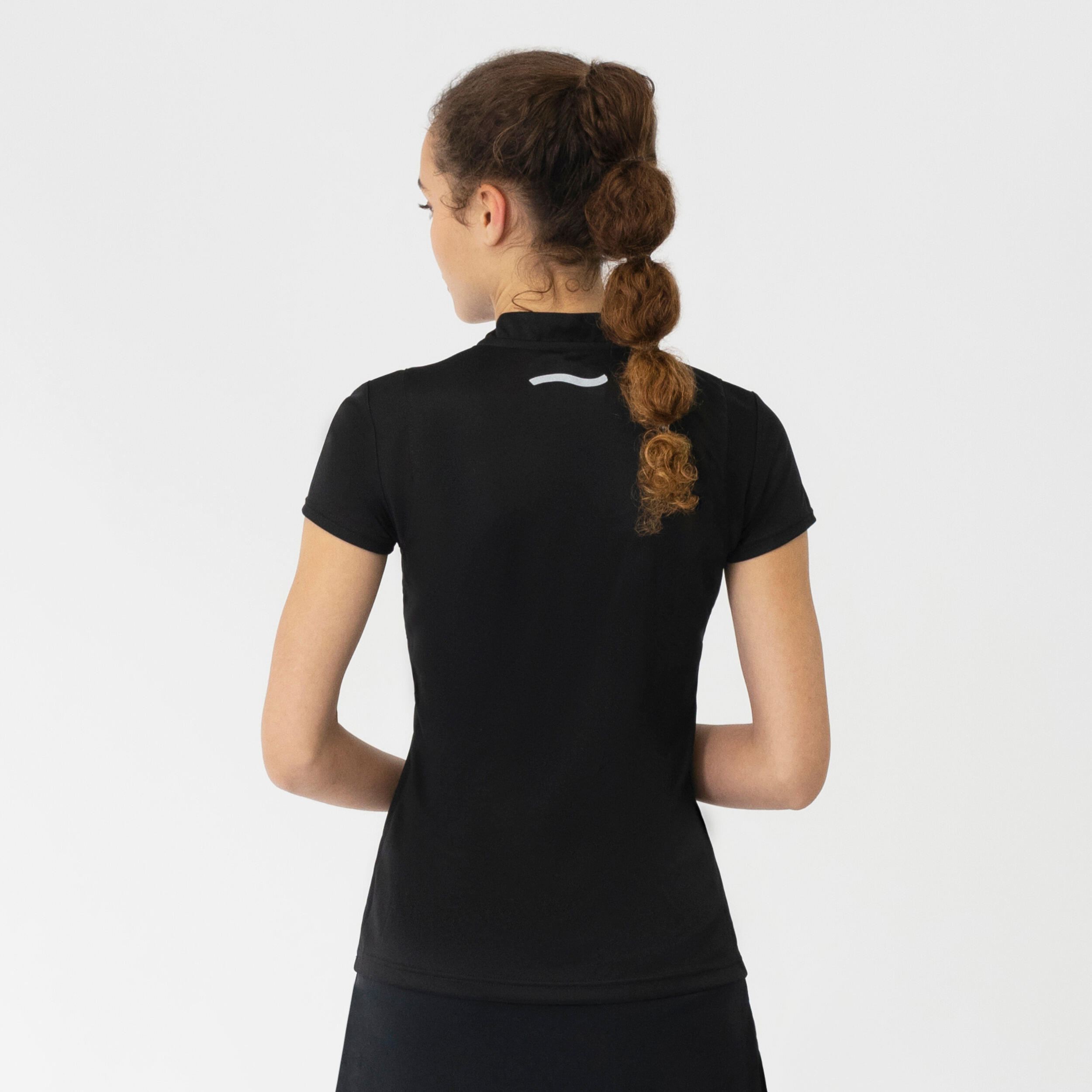 Damen RANA atmungsaktives Laufshirt mit Zip 4/5