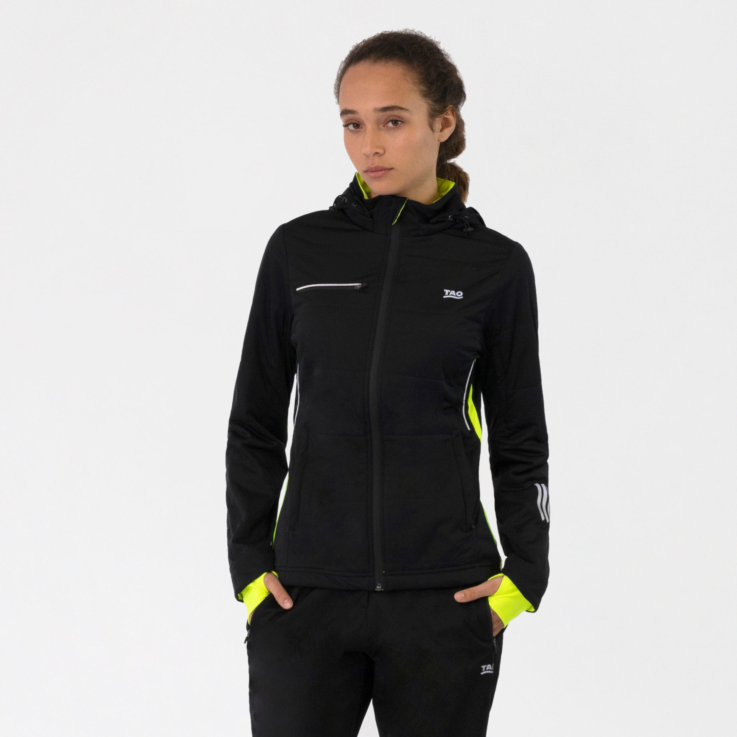 Klimaregulierende Laufjacke mit Stehkragen NOLA 4/7