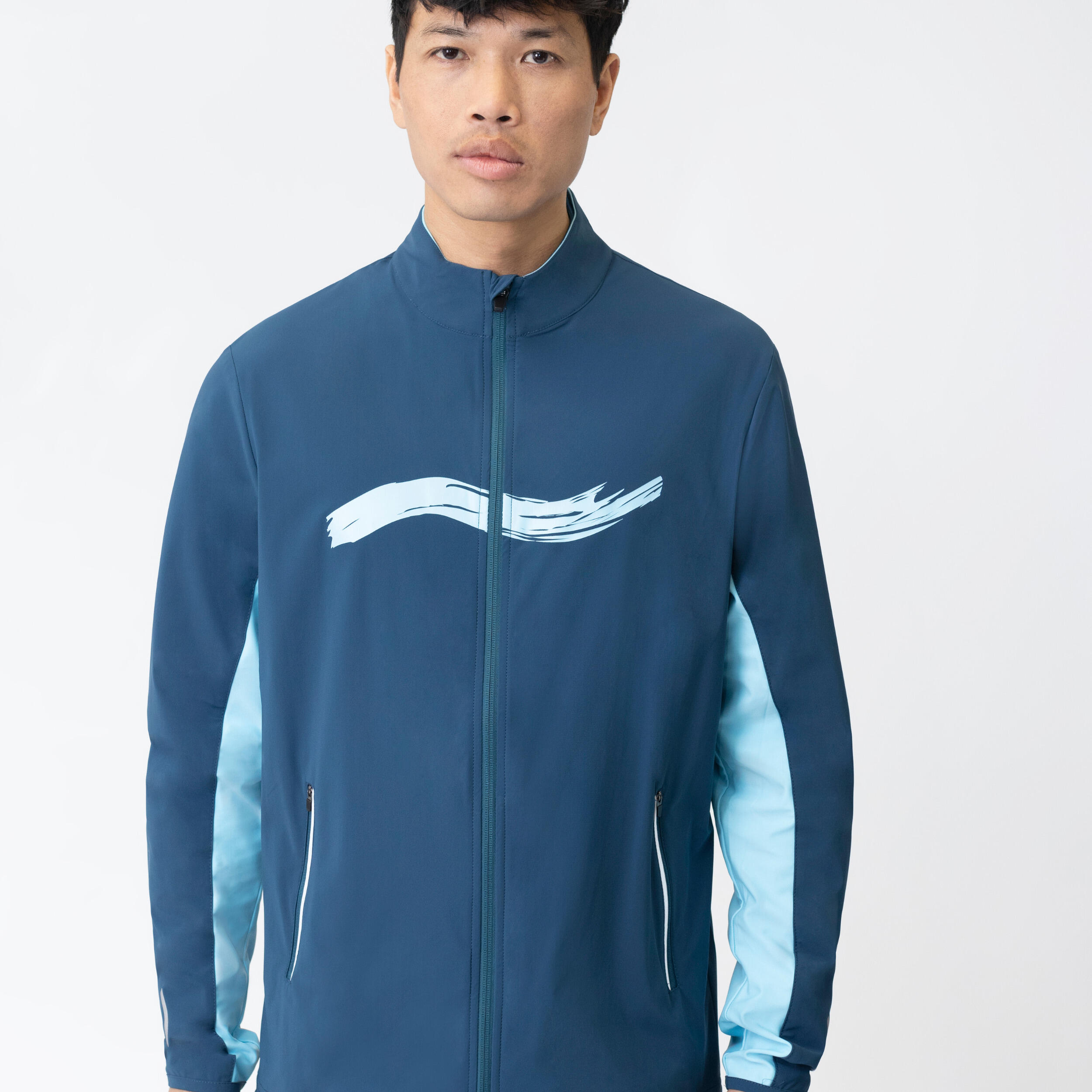 Atmungsaktive Laufjacke mit Reflektoren und Handysicherung EVEN 2/7