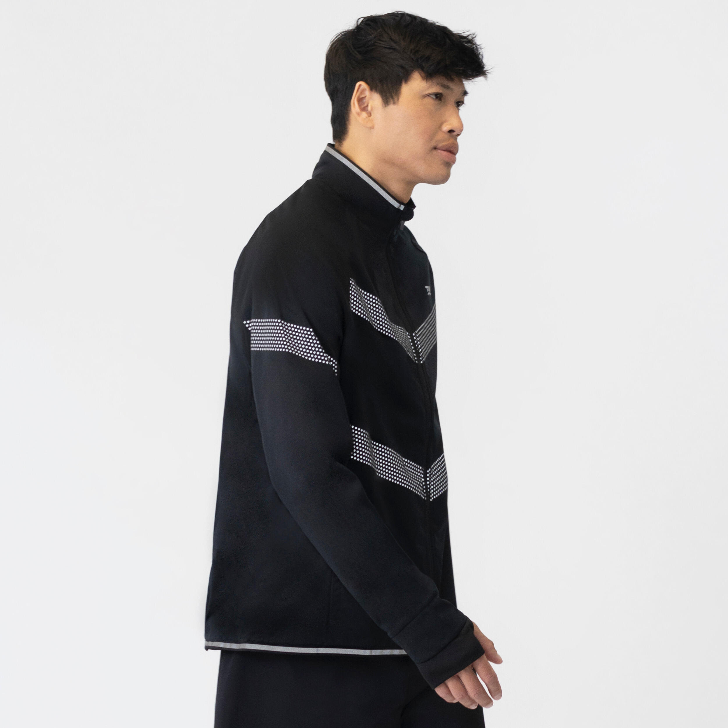 Winddichte Herren Laufjacke mit Daumenschlaufe NOX 7/7