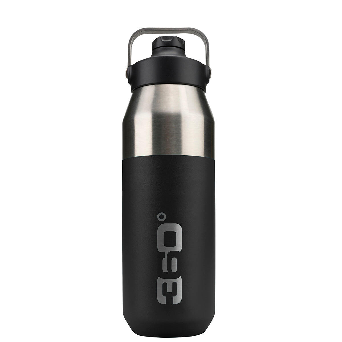 Sea to Summit Sip Cap Vacuum Insulated 550ml Black Bottle