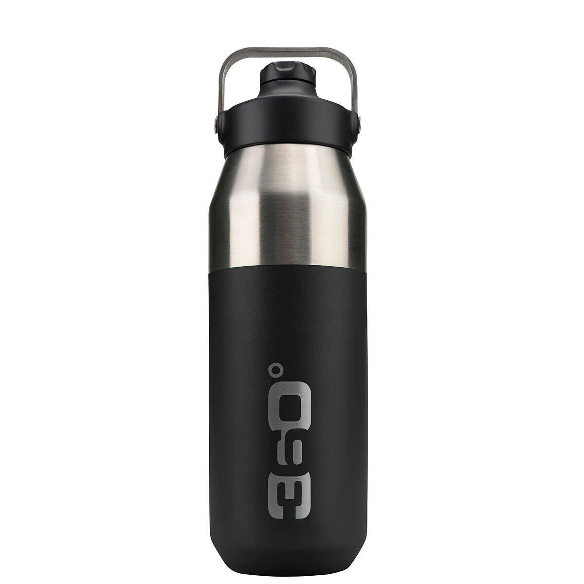 Sea to Summit Sip Cap Vacuum Insulated 550ml Black Bottle