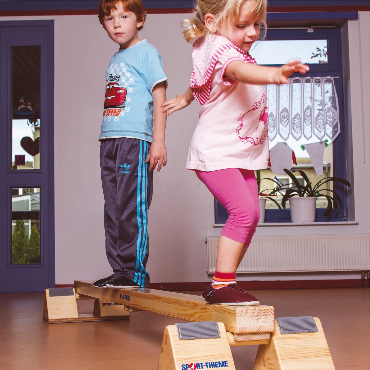 Lüne-Combinato Einzelelement Balken Kinderturnen Unisex Holz-Natur 6/6