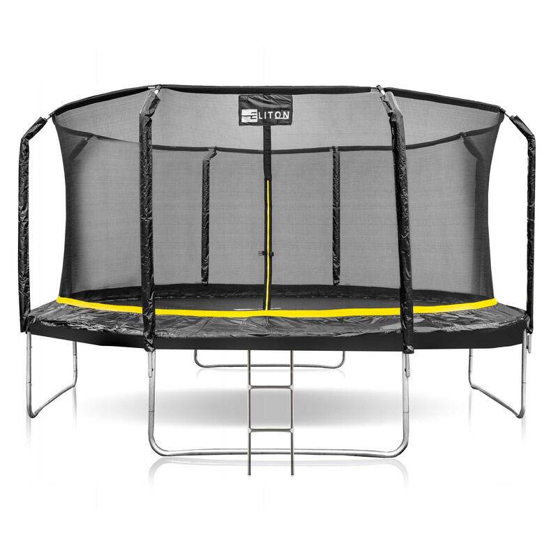 Trampolina Ogrodowa wewnętrzna z drabinką Premium 435cm 14FT Eliton Corciano