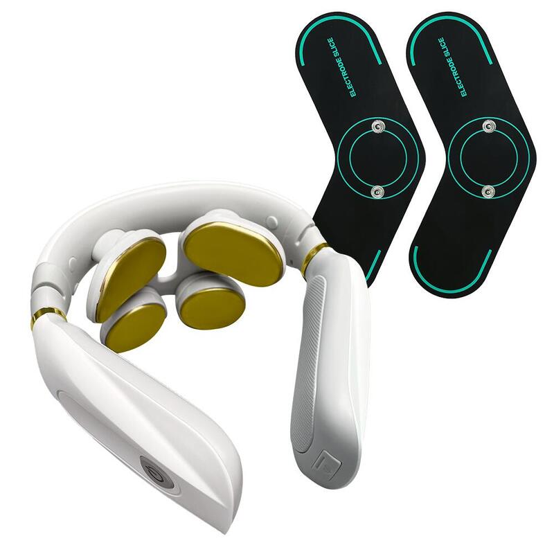 EMS & Heating Soother with 8 Connectors - White