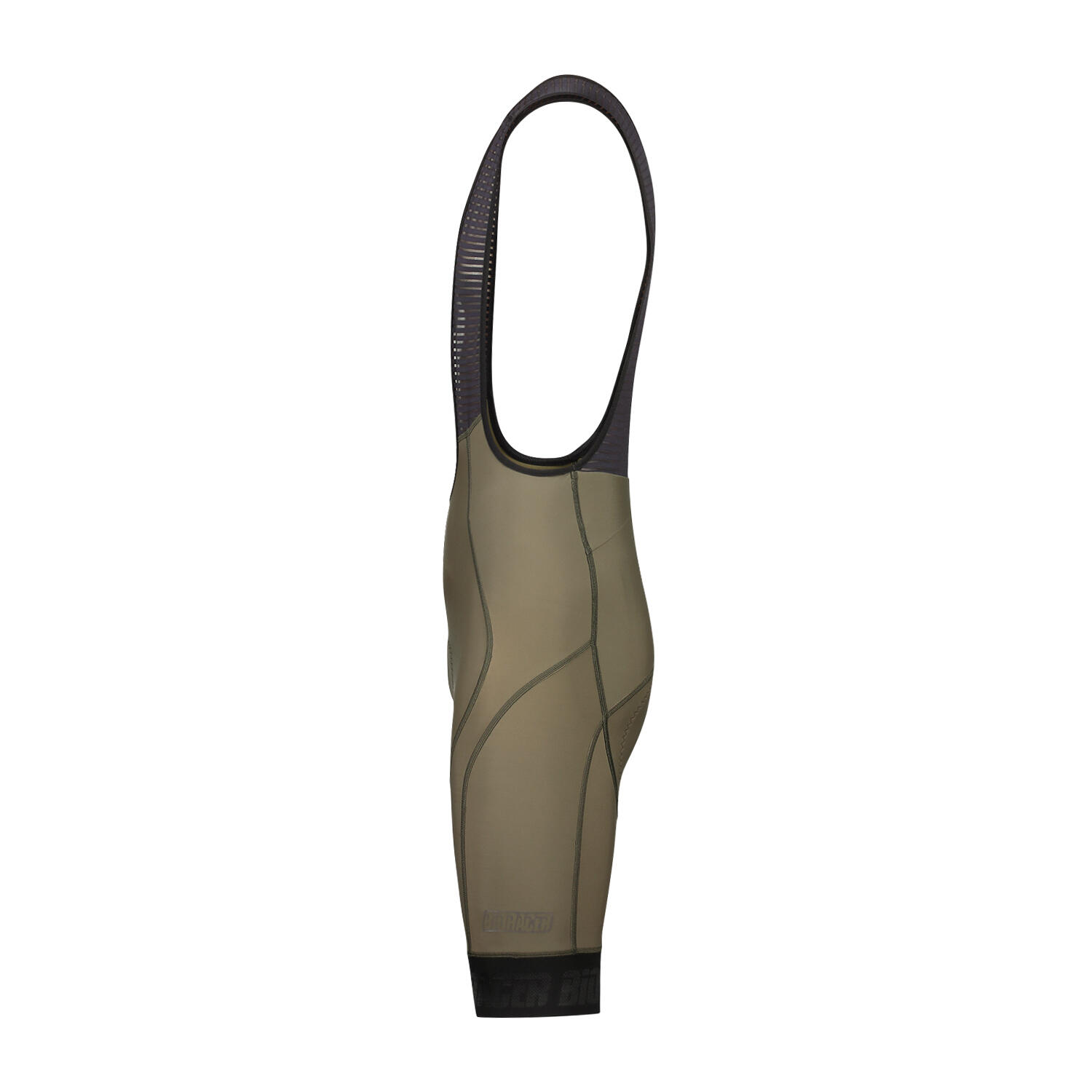 Pantaloncini Ciclismo Estivi Traspiranti Uomo con Bretelle - Icon Cargo Olive 2/5