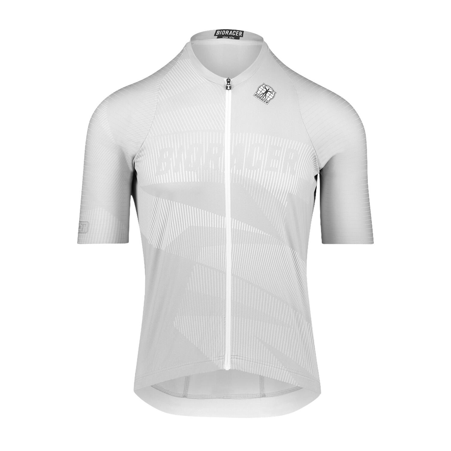 BIORACER Fietsshirt Heren - Grijs - Icon