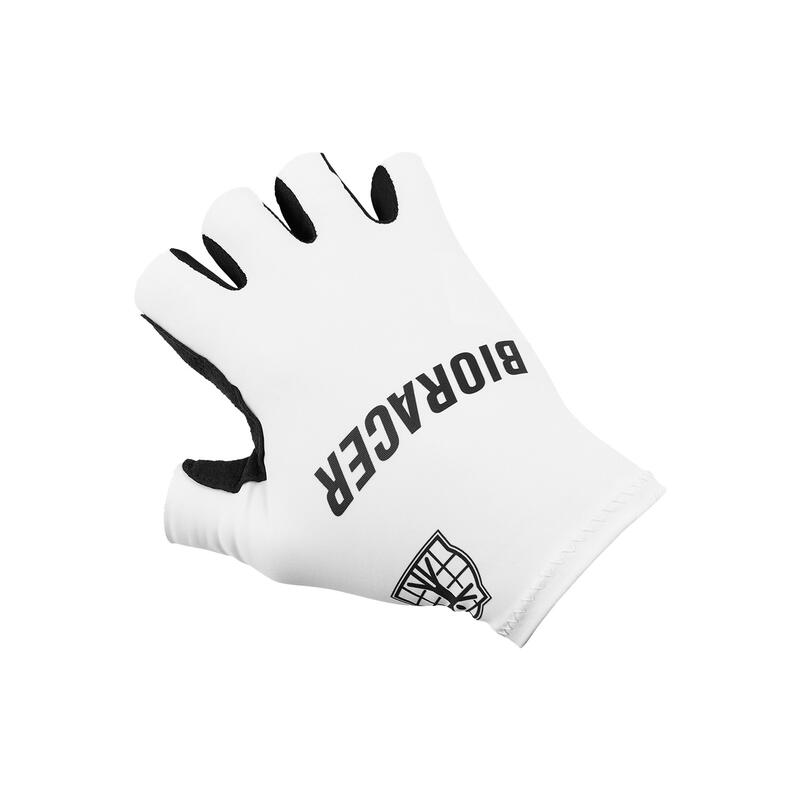 Guantes Ciclismo Unisex Blanco - Official Team BDR