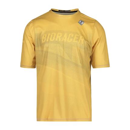 Wielershirt Korte Mouw Mountainbike Ademend Unisex - Off-Road Sahara