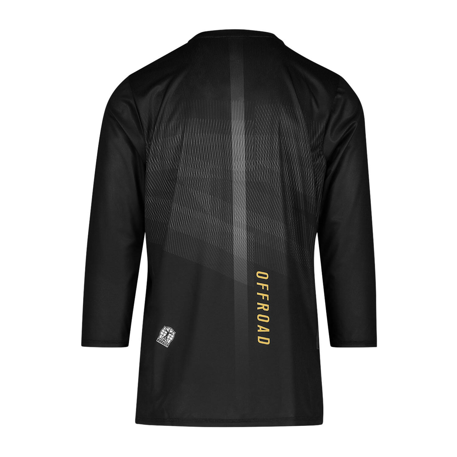 Fietsshirt Heren - Zwart - Off Road 3/4